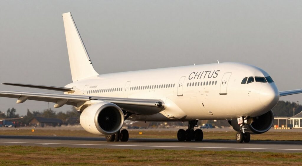 Modern commercial aircraft demonstrating aviation safety contradicting fear of flying phobia myths