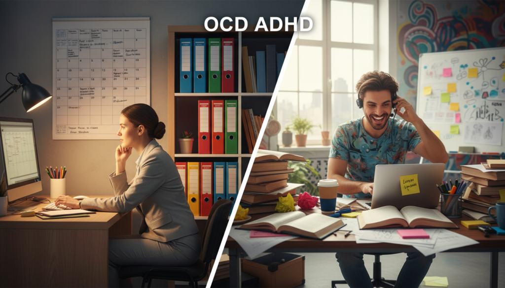 OCD and ADHD comparison