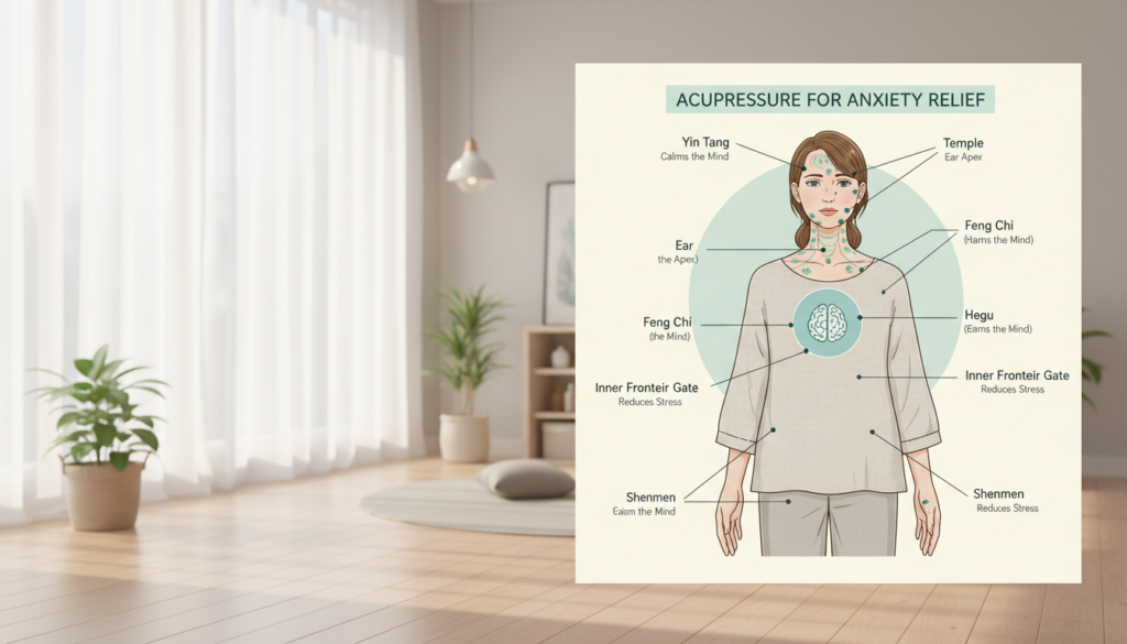 acupressure points for anxiety
