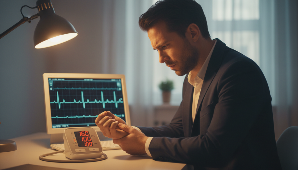 anxiety affect blood pressure