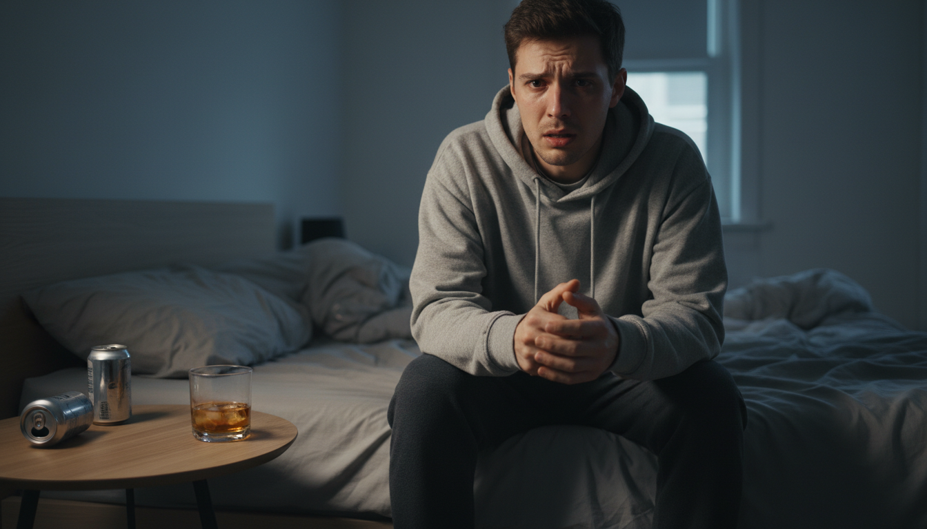 anxiety after drinking alcohol