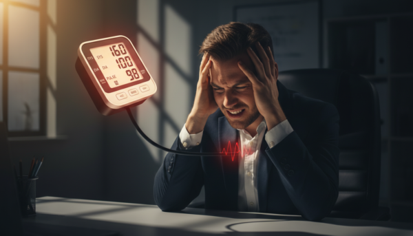 anxiety effect on blood pressure