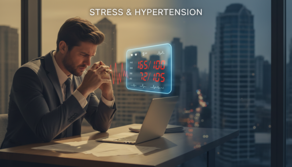 anxiety and blood pressure