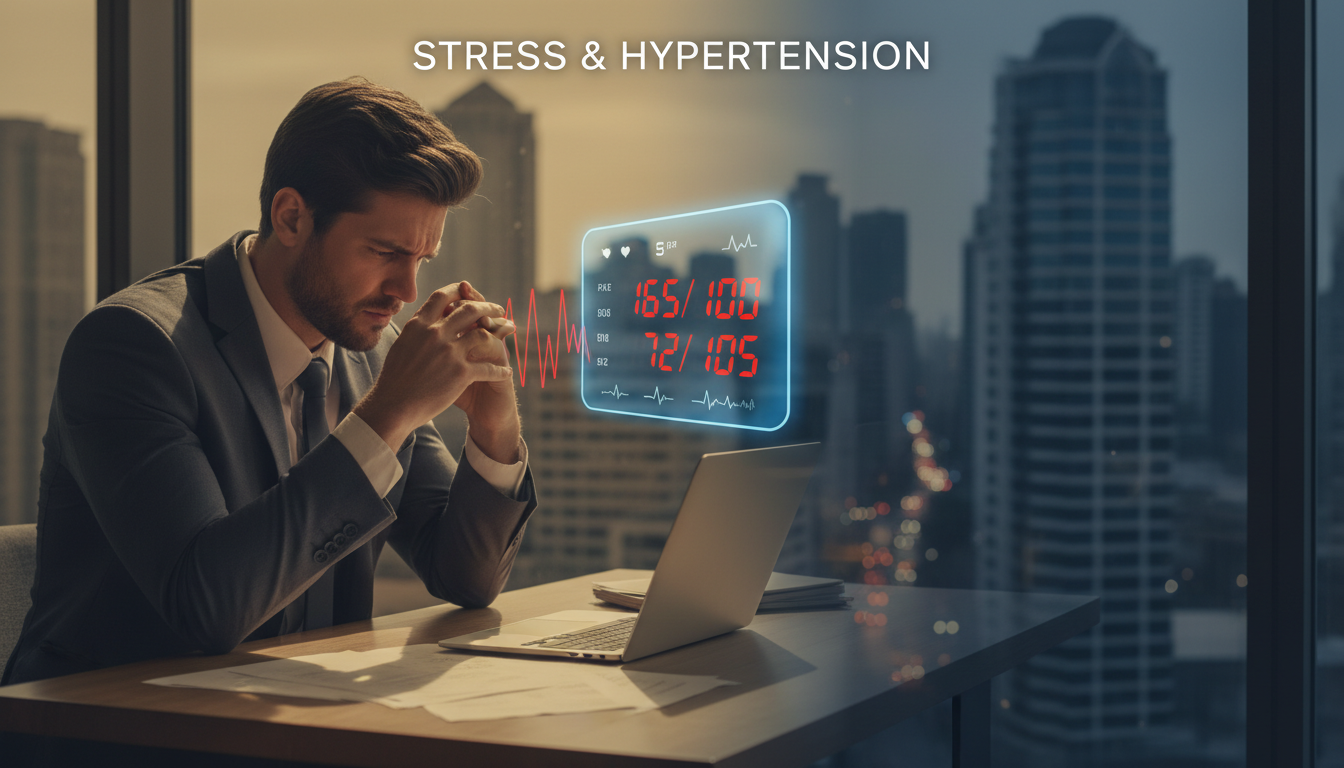 anxiety and blood pressure connection