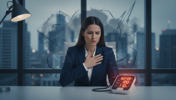 does an anxiety attack raise blood pressure