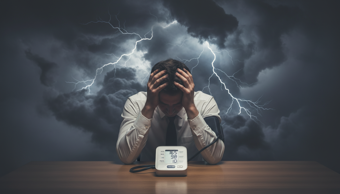 anxiety and blood pressure connection