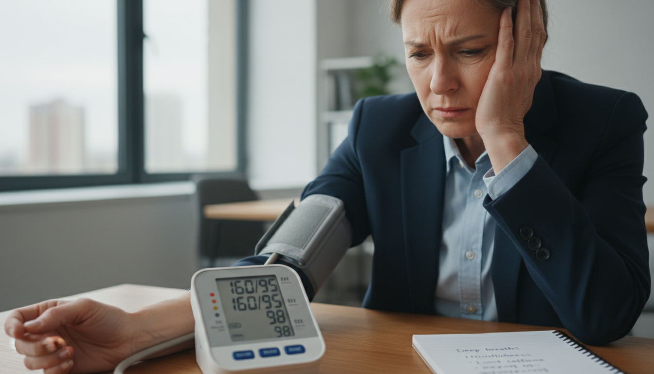 anxiety and blood pressure