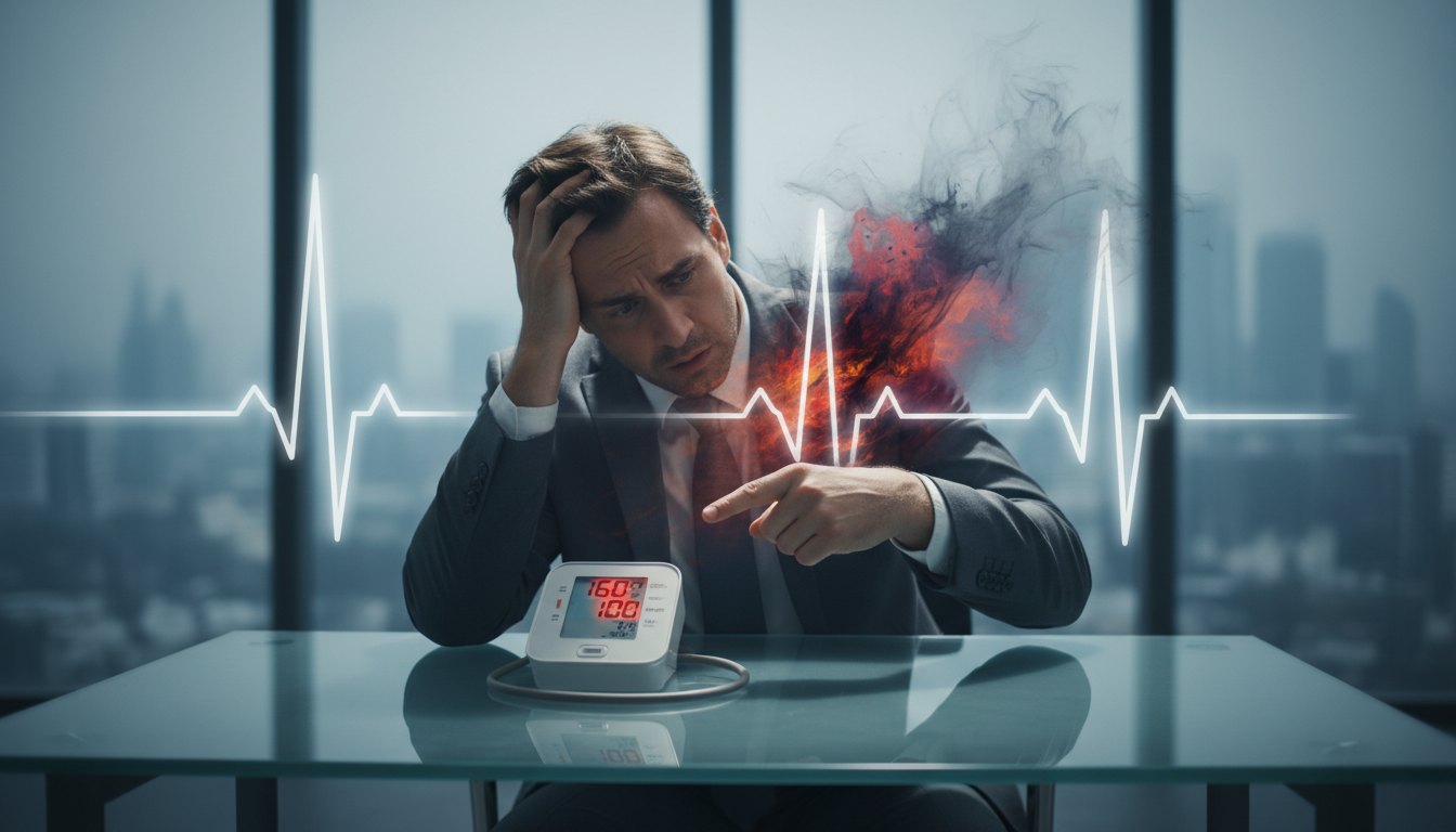 anxiety and high blood pressure connection