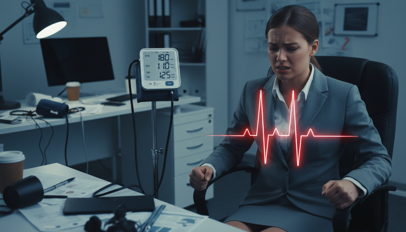 anxiety and high blood pressure connection