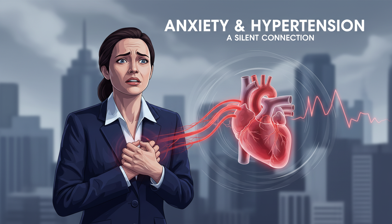 anxiety and high blood pressure connection