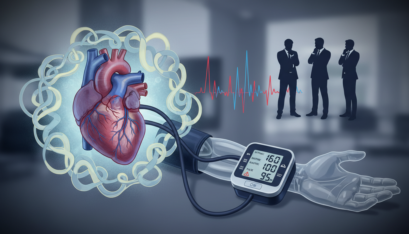 anxiety blood pressure connection