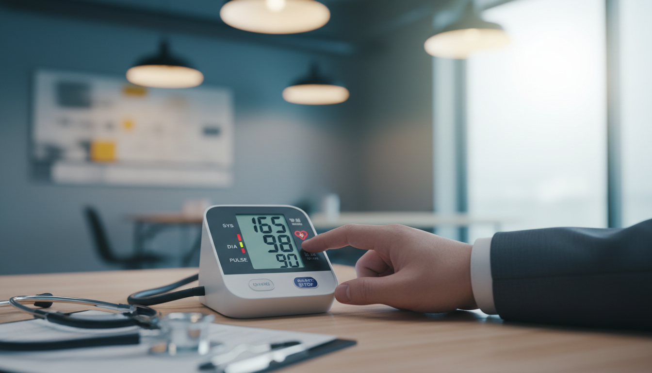 anxiety blood pressure readings