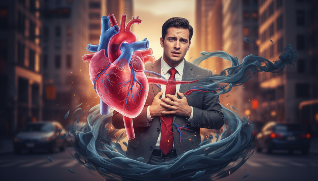 anxiety cardiovascular system connection