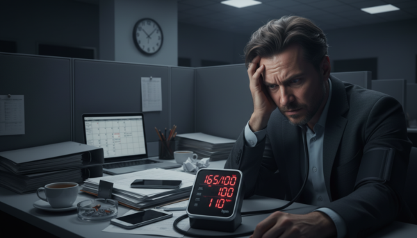 anxiety elevated blood pressure