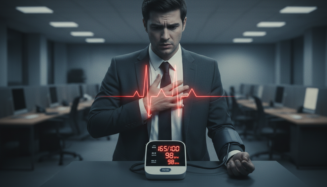 anxiety impact on blood pressure