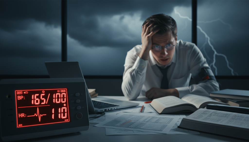 anxiety-induced hypertension