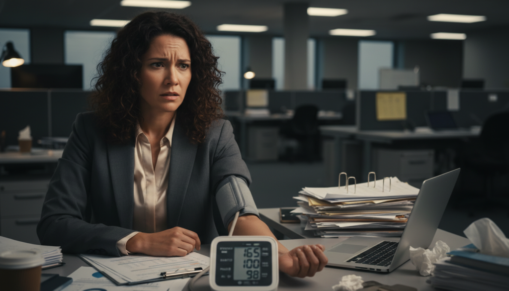 anxiety raise blood pressure