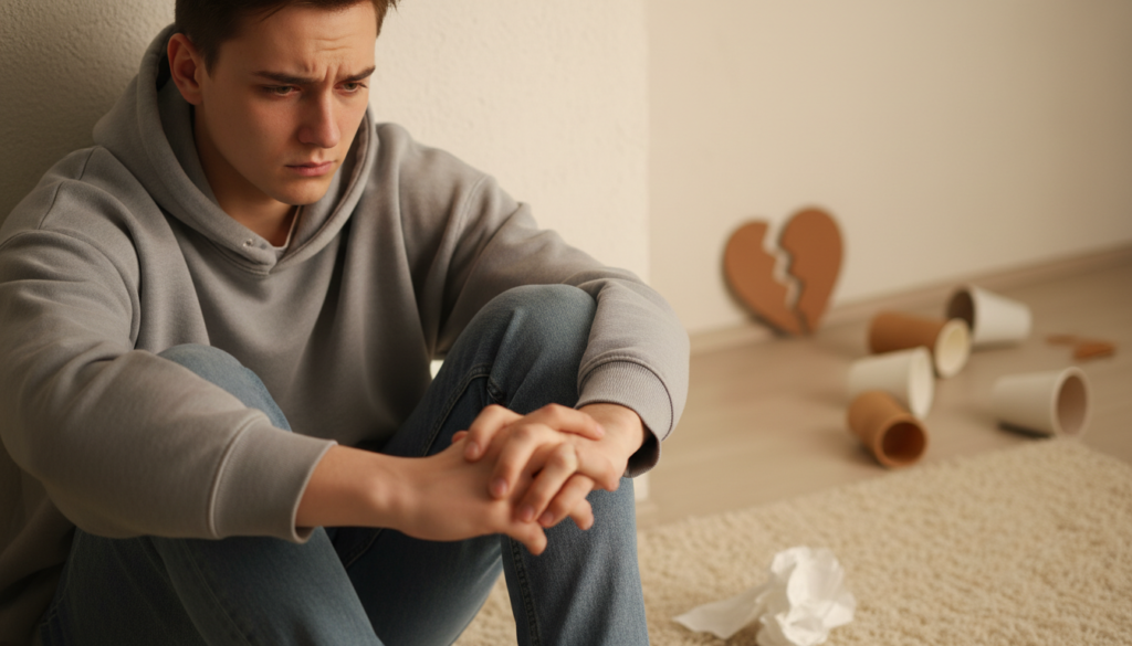 anxiety symptoms after breakup