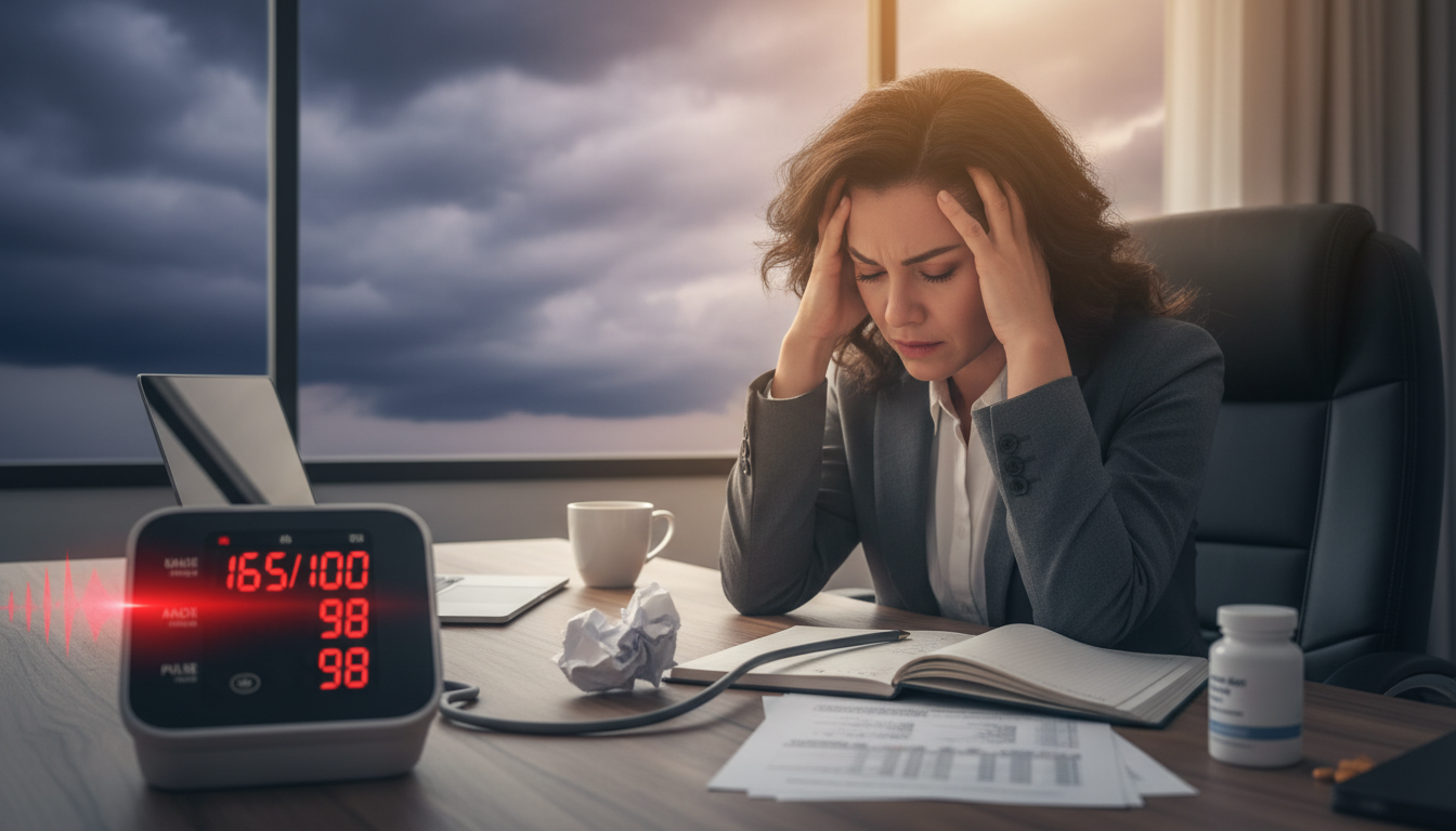 can anxiety increase blood pressure