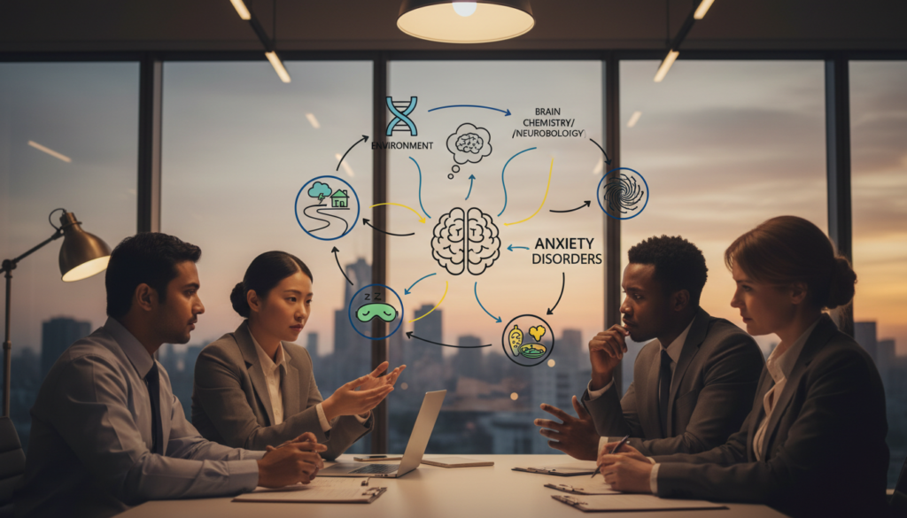 causes and risk factors for anxiety disorders