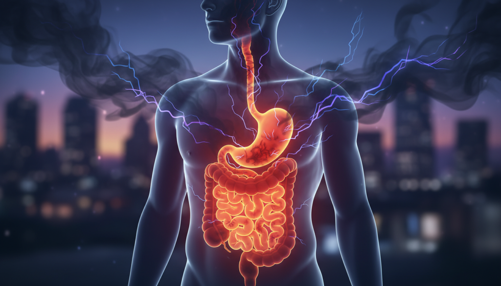 chronic stress digestive impact chronic stress digestive impact