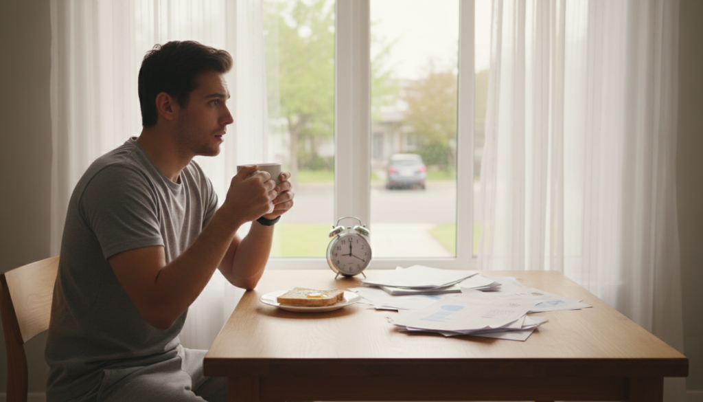 common signs of morning anxiety