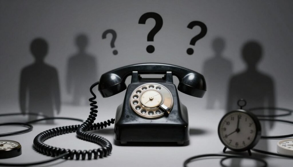 conceptual image showing factors contributing to phone anxiety