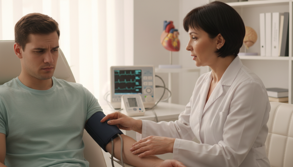 diagnosis and monitoring blood pressure