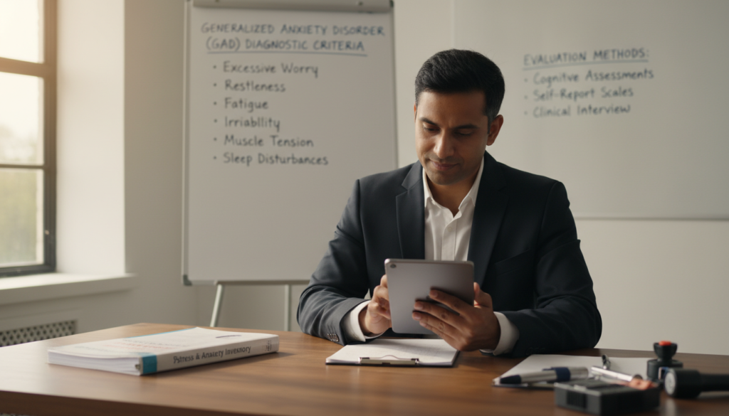 diagnostic criteria and evaluation for anxiety