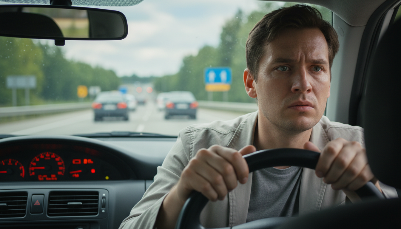 driving anxiety symptoms