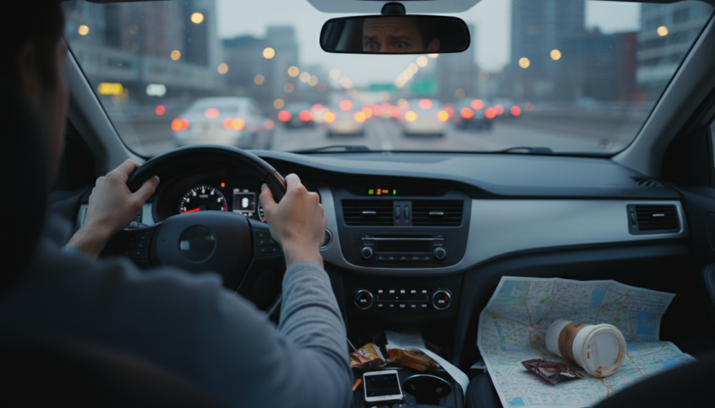 driving anxiety symptoms