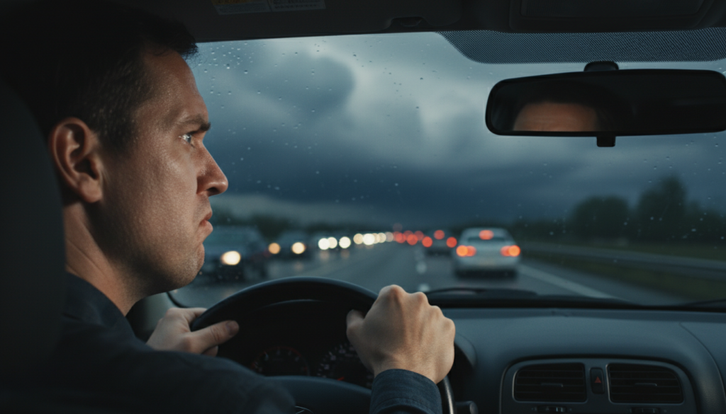 driving anxiety symptoms