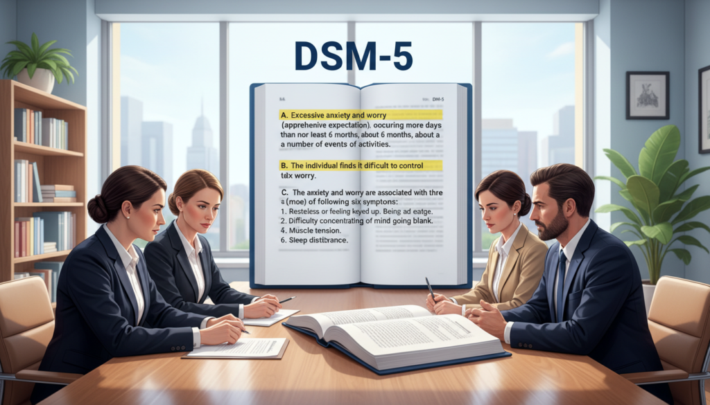dsm 5 diagnostic criteria generalized anxiety disorder