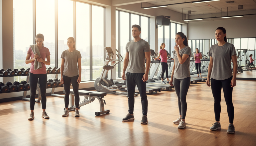 gym anxiety gym anxiety