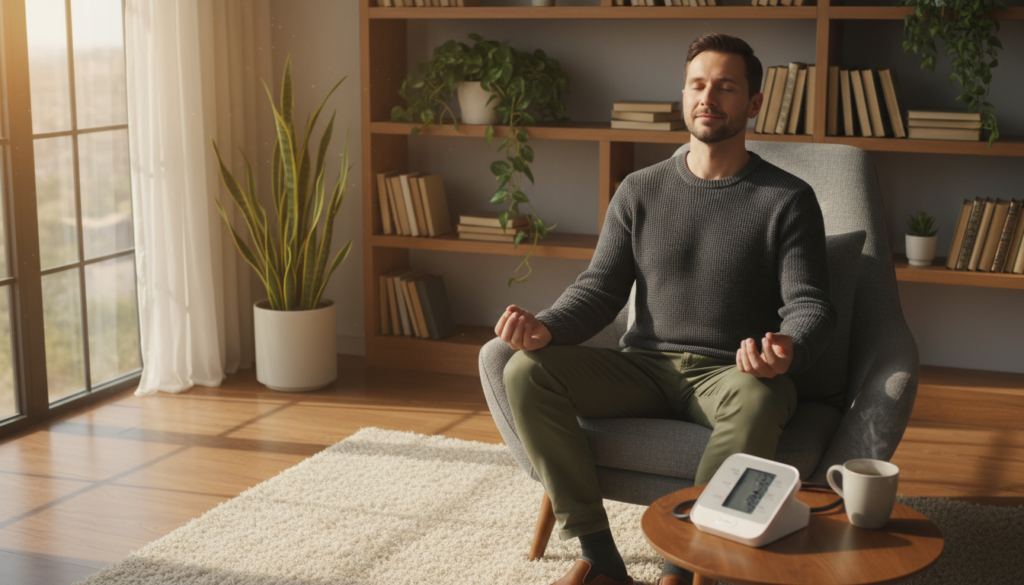 managing anxiety blood pressure