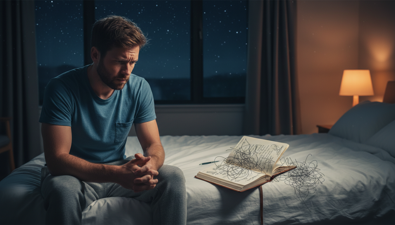 managing nighttime anxiety and racing thoughts