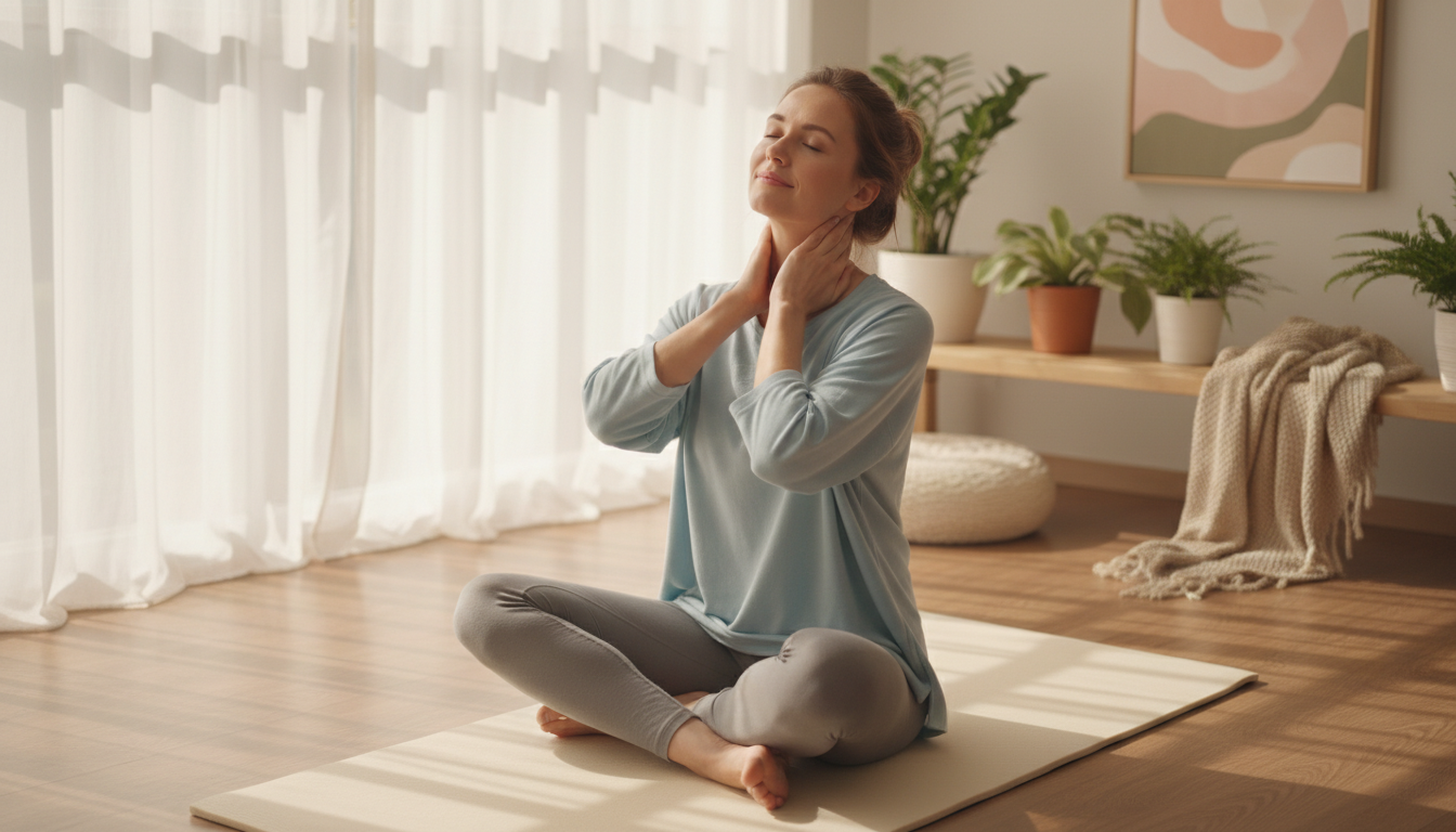 neck tension anxiety relief