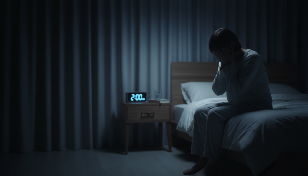 nighttime anxiety causes