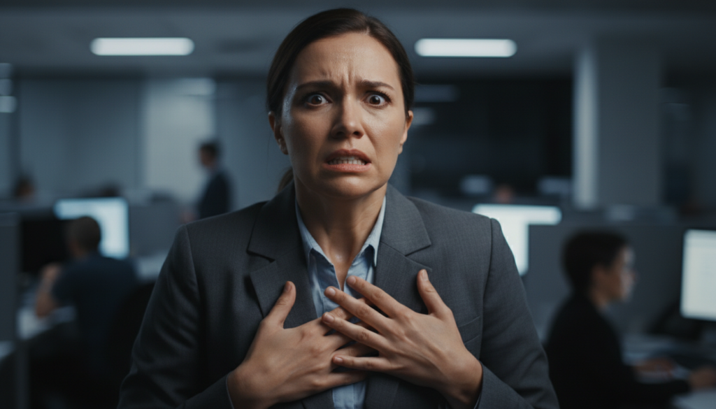 physical symptoms of panic