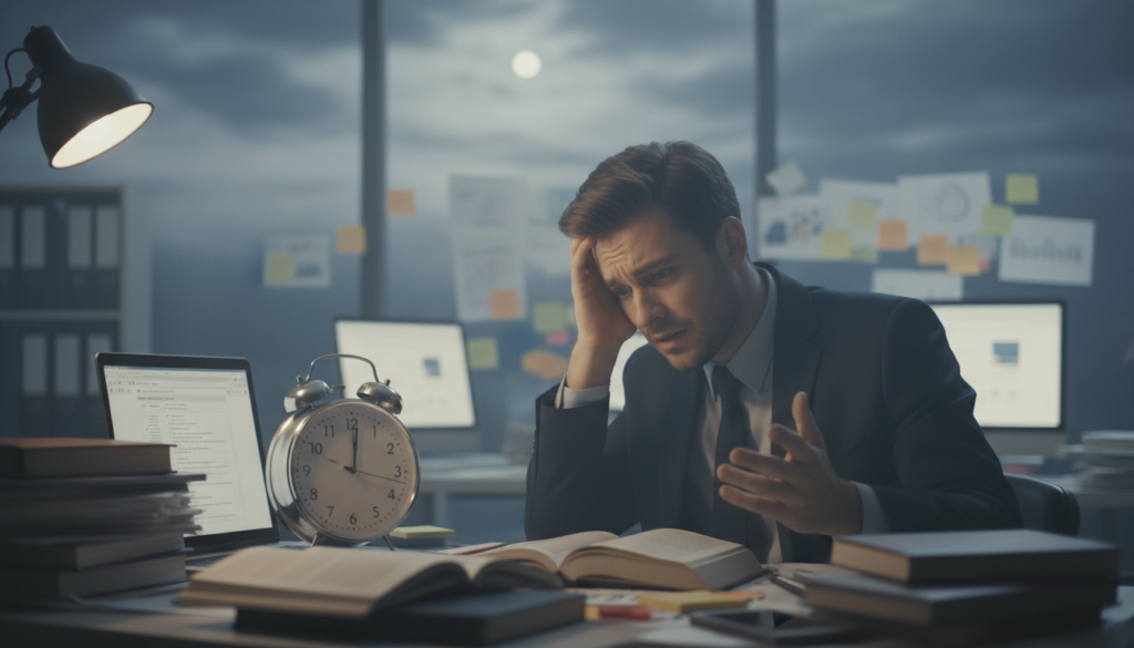 signs and symptoms of productivity anxiety