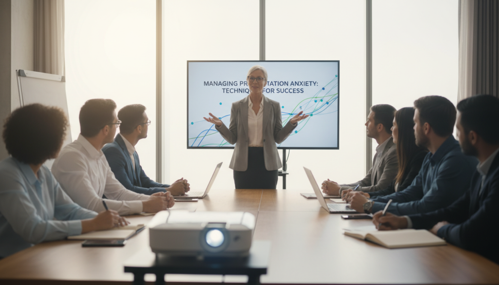 speaking in front of others