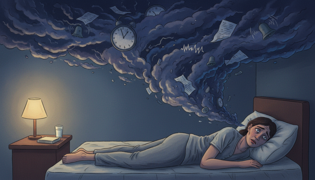 stress-insomnia anxiety cycle