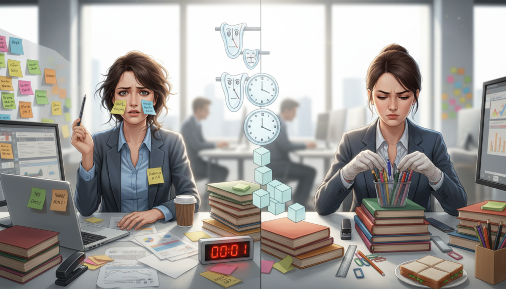 symptoms of ADHD and OCD